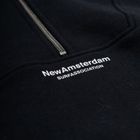 New Amsterdam Sea Half-Zip (black) - Blue Mountain Store