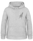 Asia Boot Frauen Hoodie - Hellgrau meliert