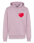 Herz Männer Premium Hoodie - Altrosa