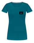 Box Logo Frauen Premium T-Shirt - Divablau