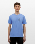Asia Boot Männer T-Shirt - carolina blue