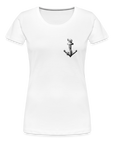 Anker Frauen Premium T-Shirt - Weiß