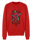 Blume Männer Premium Pullover - Rot