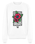 Blume Männer Premium Pullover - Weiß