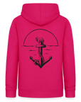 Anker Frauen Hoodie - dunkles Pink