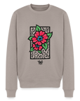 Blume Männer Premium Pullover - Taupe