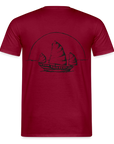 Asia Boot Männer T-Shirt - Ziegelrot