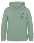 Asia Boot Frauen Hoodie - Graugrün