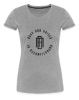 Frauen Premium T-Shirt - Grau meliert