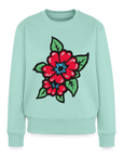 Blume 2 Frauen Premium Pullover - Mint