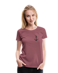 Anker Frauen Premium T-Shirt - Malve
