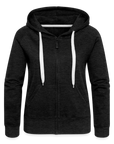 Asia Boot Frauen Premium Kapuzenjacke - Anthrazit