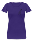 Asia Boot Frauen Premium T-Shirt - Lila