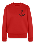 Anker Frauen Premium Pullover - Rot