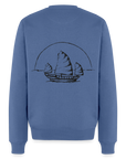 Asia Boot Männer Premium Pullover - Taubenblau