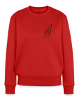 Asia Boot Frauen Premium Pullover - Rot