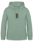 Mono Frauen Hoodie - Graugrün