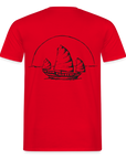 Asia Boot Männer T-Shirt - Rot