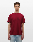 Asia Boot Männer T-Shirt - Ziegelrot