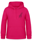 Asia Boot Frauen Hoodie - dunkles Pink