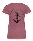 Anker Frauen Premium T-Shirt - Malve