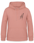 Asia Boot Frauen Hoodie - Altrosa
