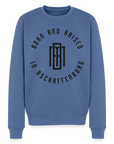 Monogram Männer Premium Pullover - Taubenblau