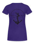 Anker Frauen Premium T-Shirt - Lila