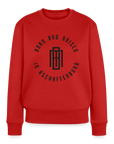 Monogram Frauen Premium Pullover - Rot
