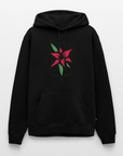 Lilie Männer Premium Hoodie - Schwarz