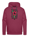 Lilie Männer Premium Hoodie - Bordeaux