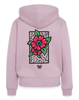 Blume Frauen Premium Kapuzenjacke - Altrosa