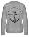 Anker Frauen Premium Pullover - Grau meliert