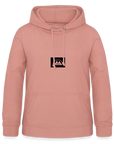 Box Logo Frauen Hoodie - Altrosa