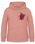 Blume 2 Frauen Hoodie - Altrosa