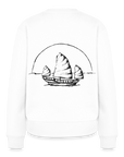 Asia Boot Frauen Premium Pullover - Weiß