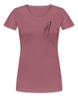 Asia Boot Frauen Premium T-Shirt - Malve