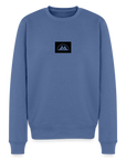 Box Logo Männer Premium Pullover - Taubenblau