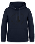 Monogram Frauen Hoodie - Navy