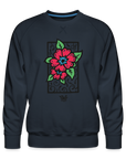 Blume Männer Premium Pullover - Navy