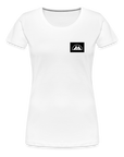 Box Logo Frauen Premium T-Shirt - Weiß