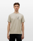 Asia Boot Männer T-Shirt - Sandbeige