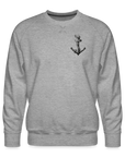 Anker Männer Premium Pullover - Grau meliert