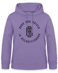 Monogram Frauen Hoodie - Lavendel