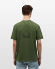 Asia Boot Männer T-Shirt - Militärgrün