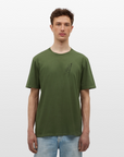 Asia Boot Männer T-Shirt - Militärgrün