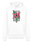 Lilie Männer Premium Hoodie - Weiß