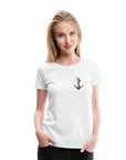 Anker Frauen Premium T-Shirt - Weiß