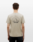 Asia Boot Männer T-Shirt - Sandbeige