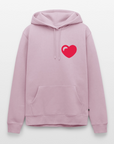 Herz Männer Premium Hoodie - Altrosa